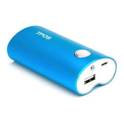 tposc502 5200mAh藍色移動電源 時尚便攜，兼容多設備的充電伴侶