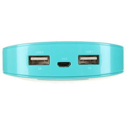 玩加MoonBox Power寶盒 便攜時(shí)尚的6000毫安藍(lán)綠色移動(dòng)電源